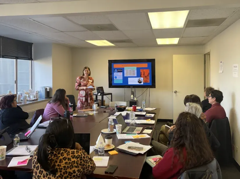 Chicago teachers engage with AI Reporting